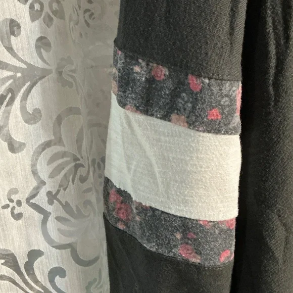 🔵 Maurices Peace Love Pumpkin Spice Long Sleeve Top - Picture 4 of 5